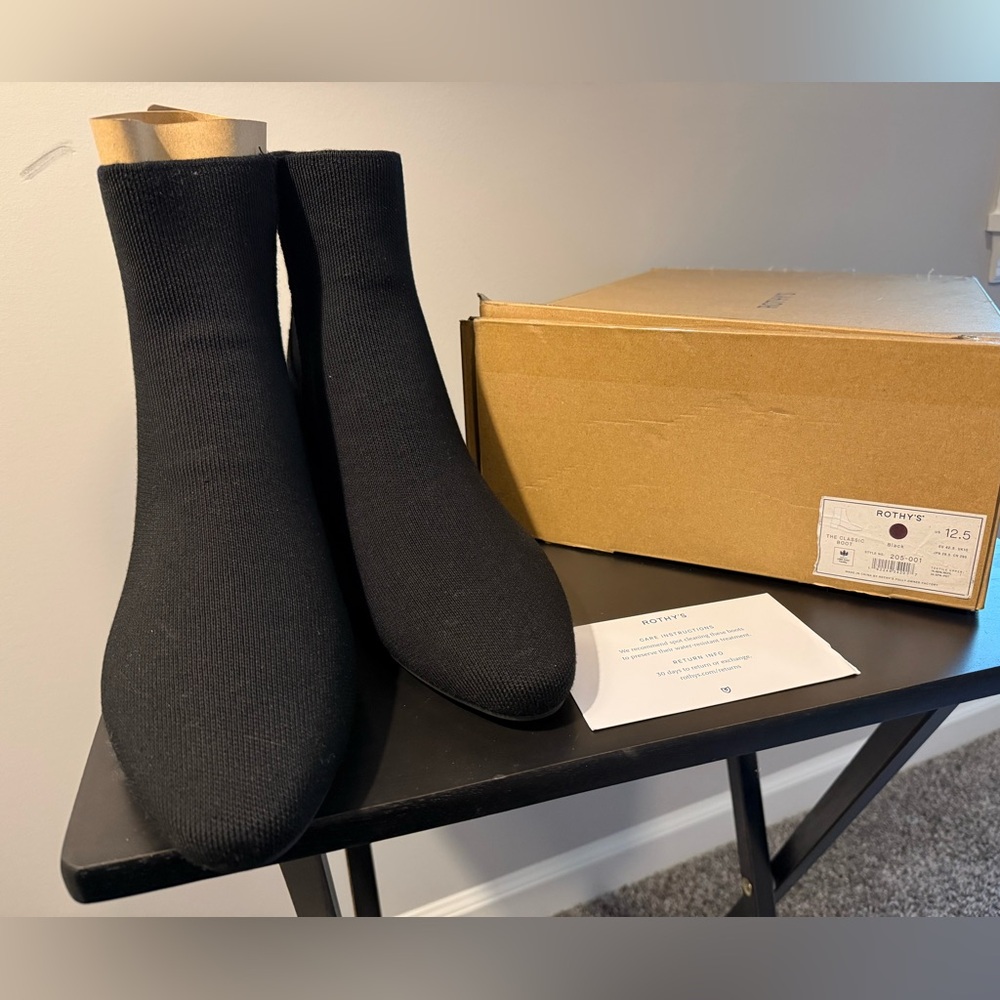 Brand new in box - Rothy’s The Classic Boot - women’s size 12.5